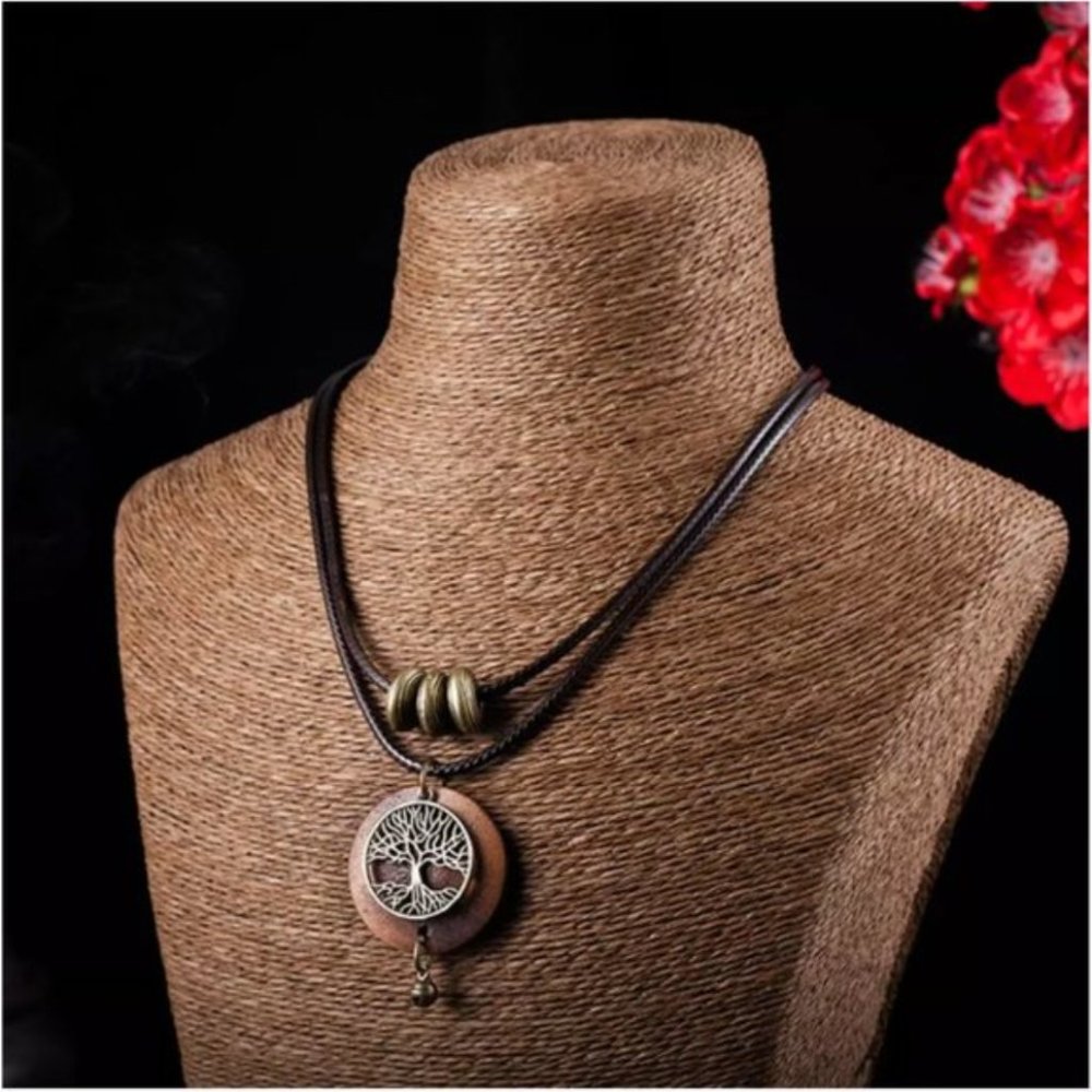 Tree Of Life Choker Necklace - Picture 2 of 12